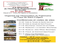 A la découverte de l'histoire du protestantisme en Vendée