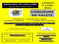 Concours de palets- Bazoges/Beaurepaire