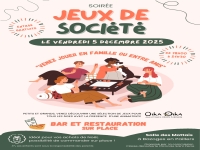 Soirée Jeux de Société