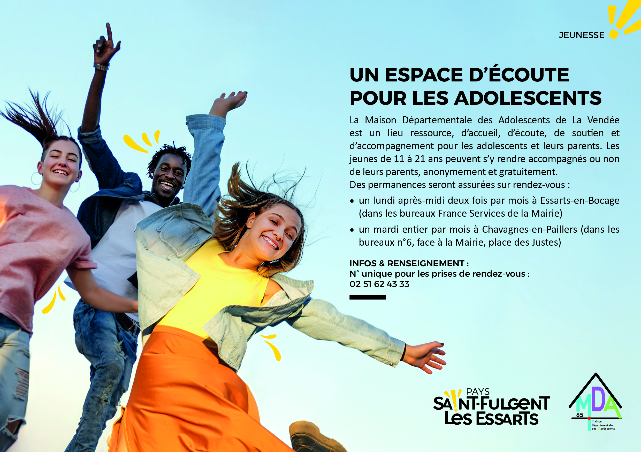 Flyer Maison des adolescents 1